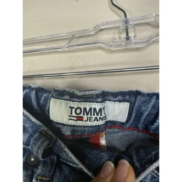 Tommy Hilfiger Y2K Adaptive Jeans Unisex 31x31 Stretch Straight Magnet Closure - Picture 6 of 11